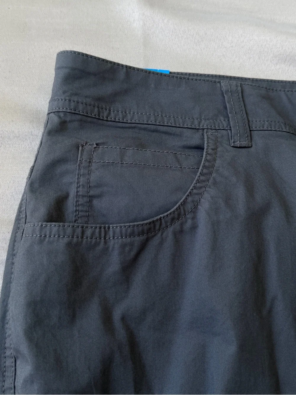 Columbia Rapid River Pants Mens 36x34 Gray Regular Fit Omni-Shade UPF 50 Hiking